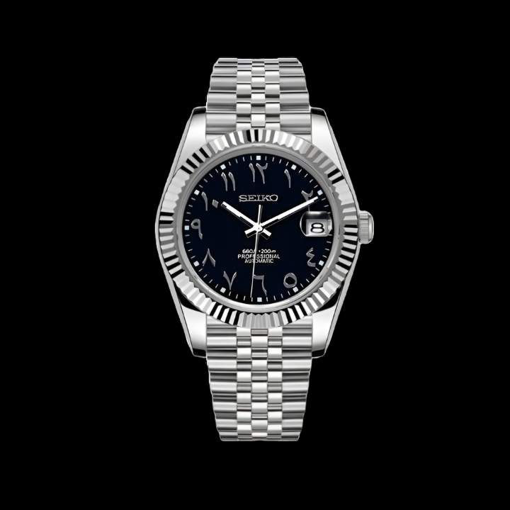 Custom Arabic Black Seiko - Datejust